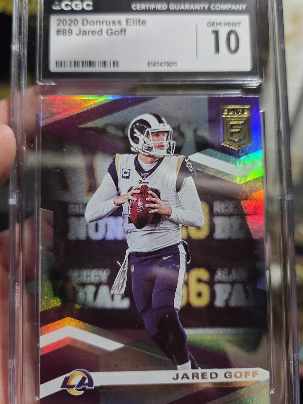 🏈 FLAWLESS CGC 10 GEM MINT JARED GOFF — ELITE MODERN HOBBY CLASSIC!